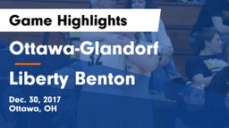 Ottawa-Glandorf  vs Liberty Benton  Game Highlights - Dec. 30, 2017