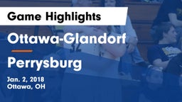 Ottawa-Glandorf  vs Perrysburg  Game Highlights - Jan. 2, 2018
