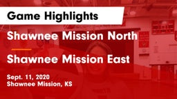 Shawnee Mission North  vs Shawnee Mission East  Game Highlights - Sept. 11, 2020