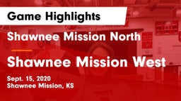 Shawnee Mission North  vs Shawnee Mission West Game Highlights - Sept. 15, 2020