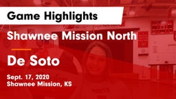Shawnee Mission North  vs De Soto  Game Highlights - Sept. 17, 2020