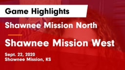 Shawnee Mission North  vs Shawnee Mission West Game Highlights - Sept. 22, 2020