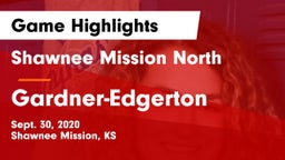 Shawnee Mission North  vs Gardner-Edgerton  Game Highlights - Sept. 30, 2020
