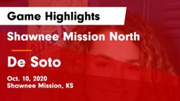 Shawnee Mission North  vs De Soto  Game Highlights - Oct. 10, 2020