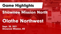 Shawnee Mission North  vs Olathe Northwest  Game Highlights - Sept. 28, 2021