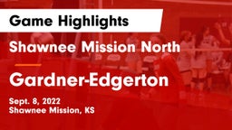 Shawnee Mission North  vs Gardner-Edgerton  Game Highlights - Sept. 8, 2022