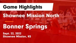 Shawnee Mission North  vs Bonner Springs  Game Highlights - Sept. 22, 2022
