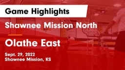 Shawnee Mission North  vs Olathe East  Game Highlights - Sept. 29, 2022