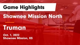 Shawnee Mission North  vs Truman  Game Highlights - Oct. 1, 2022