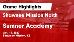 Shawnee Mission North  vs Sumner Academy  Game Highlights - Oct. 15, 2022