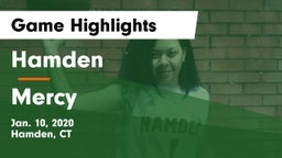 Hamden  vs Mercy  Game Highlights - Jan. 10, 2020