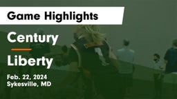 Century  vs Liberty  Game Highlights - Feb. 22, 2024