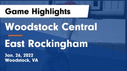 Woodstock Central  vs East Rockingham  Game Highlights - Jan. 26, 2022