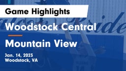 Woodstock Central  vs Mountain View  Game Highlights - Jan. 14, 2023