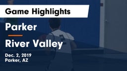 Parker  vs River Valley  Game Highlights - Dec. 2, 2019