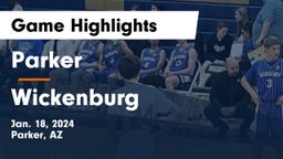 Parker  vs Wickenburg  Game Highlights - Jan. 18, 2024