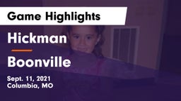 Hickman  vs Boonville  Game Highlights - Sept. 11, 2021