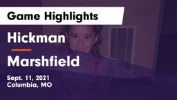 Hickman  vs Marshfield  Game Highlights - Sept. 11, 2021