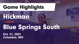 Hickman  vs Blue Springs South  Game Highlights - Oct. 21, 2023