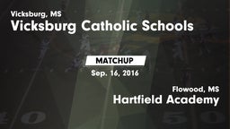 Matchup: Vicksburg Catholic vs. Hartfield Academy  2016