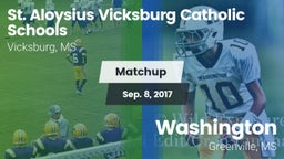Matchup: St Aloysius vs. Washington  2017
