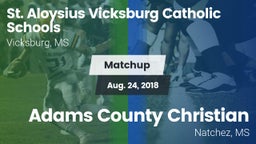 Matchup: St Aloysius vs. Adams County Christian  2018