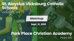 Matchup: St Aloysius vs. Park Place Christian Academy  2018