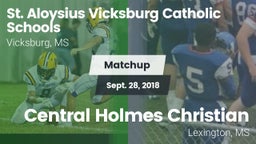Matchup: St Aloysius vs. Central Holmes Christian  2018
