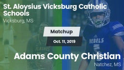 Matchup: St Aloysius vs. Adams County Christian  2019