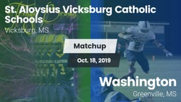 Matchup: St Aloysius vs. Washington  2019