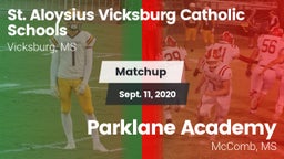 Matchup: St Aloysius vs. Parklane Academy  2020