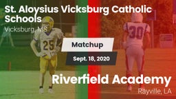 Matchup: St Aloysius vs. Riverfield Academy  2020