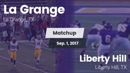 Matchup: LGHS vs. Liberty Hill  2017