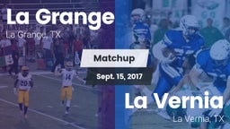 Matchup: LGHS vs. La Vernia  2017