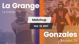 Matchup: LGHS vs. Gonzales  2017