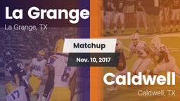 Matchup: LGHS vs. Caldwell  2017