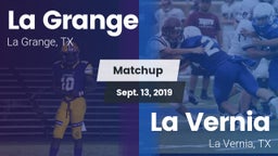 Matchup: LGHS vs. La Vernia  2019
