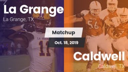 Matchup: LGHS vs. Caldwell  2019