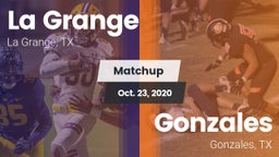 Matchup: LGHS vs. Gonzales  2020