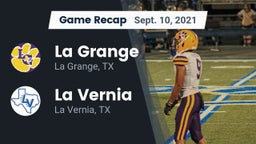 Recap: La Grange  vs. La Vernia  2021