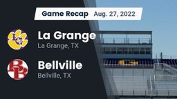 Recap: La Grange  vs. Bellville  2022