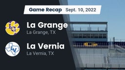 Recap: La Grange  vs. La Vernia  2022