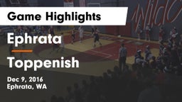 Ephrata  vs Toppenish  Game Highlights - Dec 09, 2016