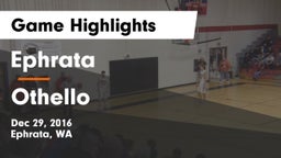 Ephrata  vs Othello  Game Highlights - Dec 29, 2016