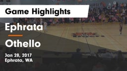 Ephrata  vs Othello  Game Highlights - Jan 28, 2017