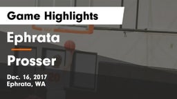 Ephrata  vs Prosser  Game Highlights - Dec. 16, 2017