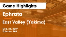 Ephrata  vs East Valley  (Yakima) Game Highlights - Dec. 21, 2019