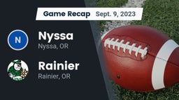 Recap: Nyssa  vs. Rainier  2023
