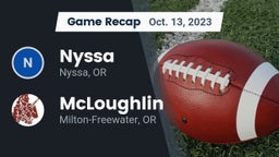 Recap: Nyssa  vs. McLoughlin  2023