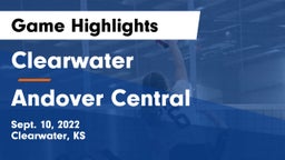 Clearwater  vs Andover Central  Game Highlights - Sept. 10, 2022